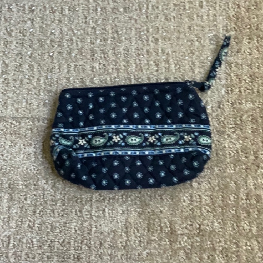 Vera Bradley Plastic Lined Small Cosmetic Case
